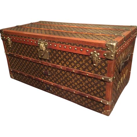 louis vuitton vintage trunk|vintage Louis Vuitton trunks for sale.